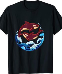 Killer Whale Orcas Whales Gift T-Shirt