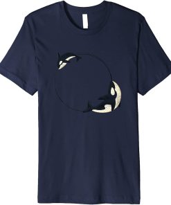 Cute Whales Orca Funny Orcas Whale Boys Girls Premium T-Shirt