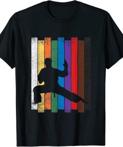 Karate Belt Shirt Karate Silhouette T Shirt Martial Arts