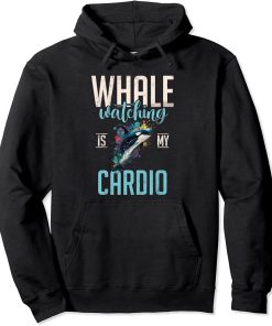 Whales Watch Dolphin Pottwhal Funny Saying Orca Whale Pullover Hoodie